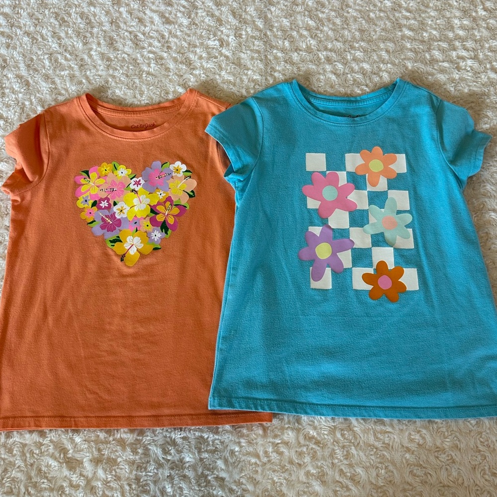Cat & Jack T-shirt bundle - qty 7 - Picture 4 of 7